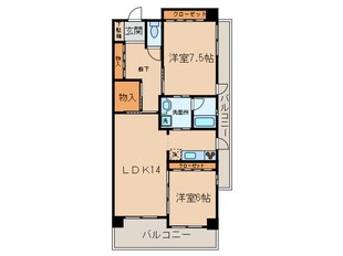 ソレイユ徳川の物件間取画像